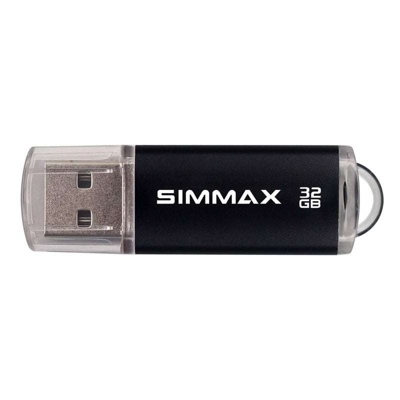 SIMMAX Flash Drive 5 Pack 32GB USB 2.0 Flash Drives Thumb Drive Memory Stick Pen Drive with Led Indicator (Blue Green Black Red Purple) - Image 3